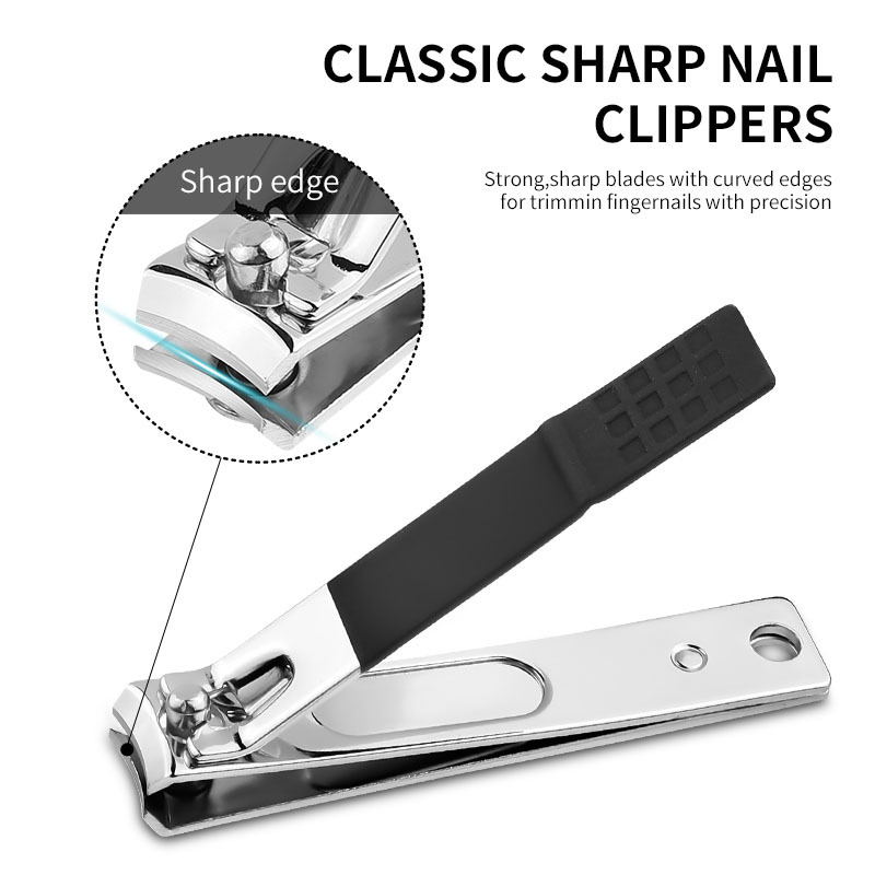 Stainless Steel Manicure Set Professional Nail Clippers Kit Pedicure Care Tools Women Grooming Kits 18Pcs for Travel