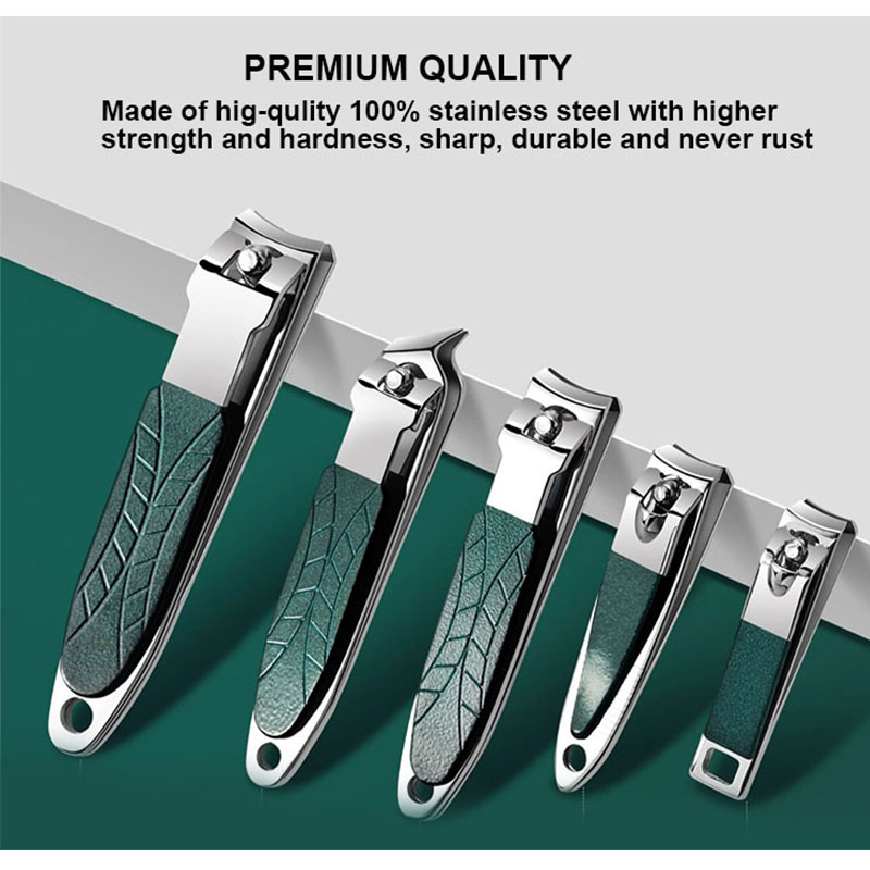 Professional 40-in-1 Home Manicure Pedicure Set Stainless Steel Nail Clipper Kit Personal Care Tools with Luxurious Travel Bag