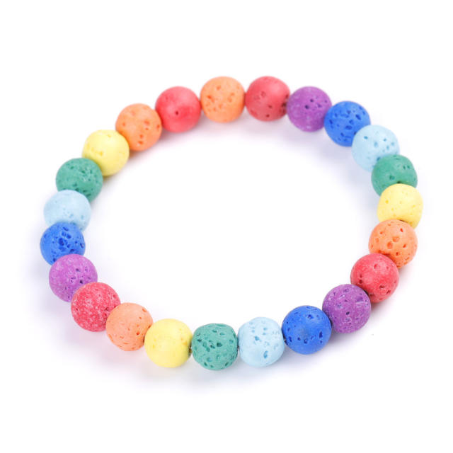 lava beads bracelet