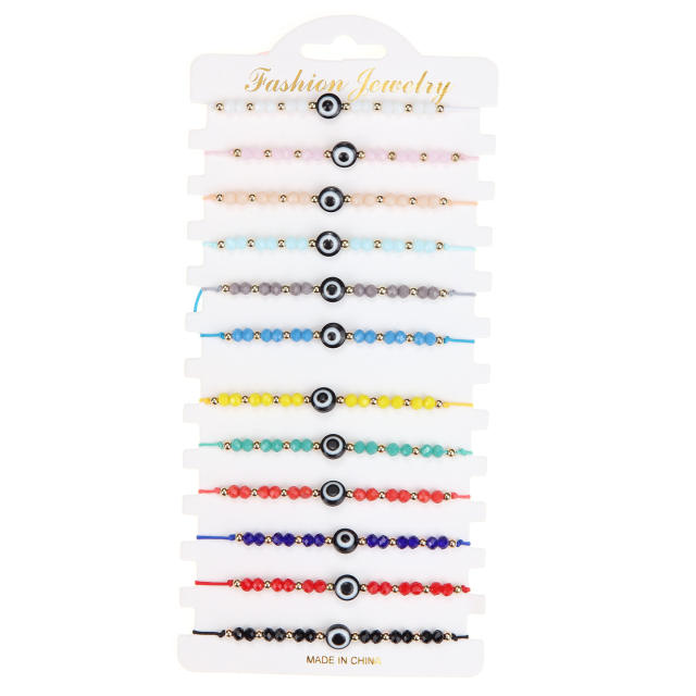 Evil eye bracelet