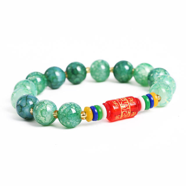 Crack Crystal bead bracelet
