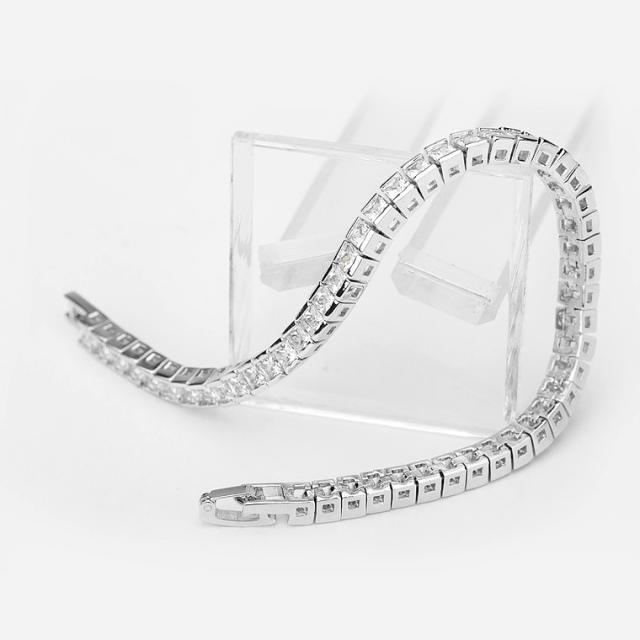 AAA+ cubic zirconia tennis bracelet