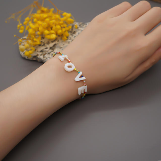 Miyuki bead bracelet