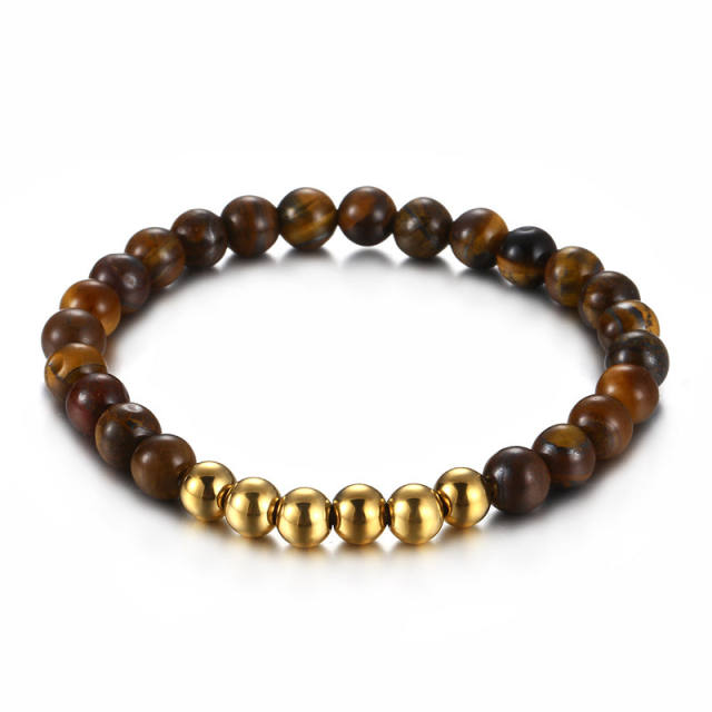 Tiger eye bead bracelet