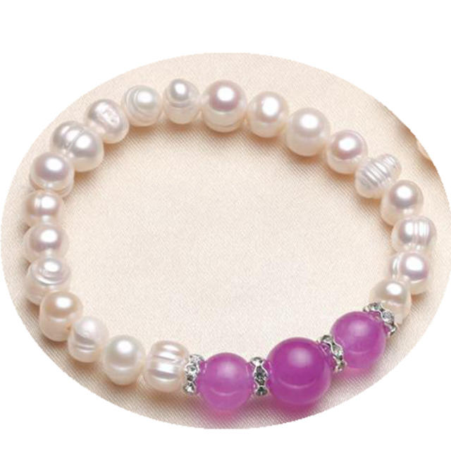 7mm Freshwater pearl bracelet