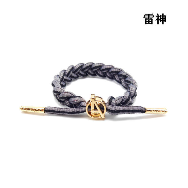 Lionking popular rope braid couple bracelet