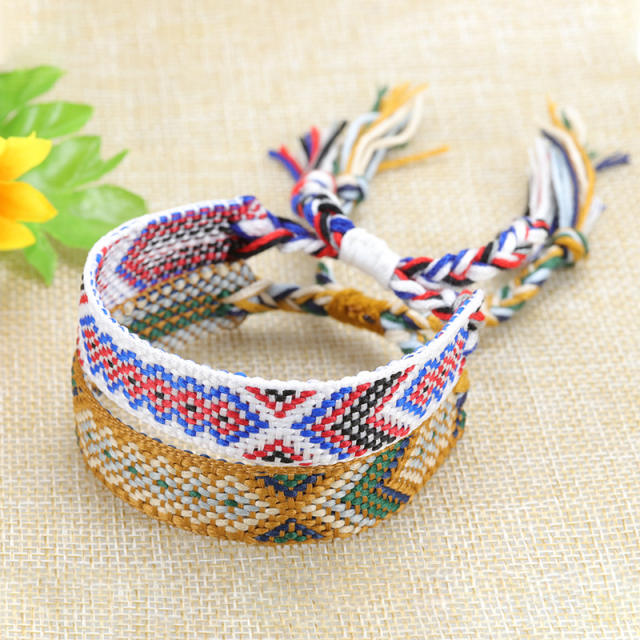 Color tassel friendship bracelet