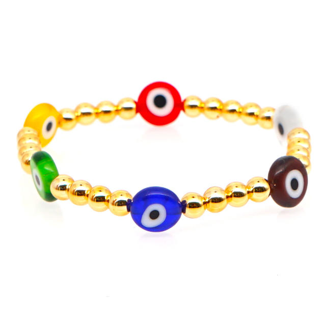 Boho evil eye bracelet