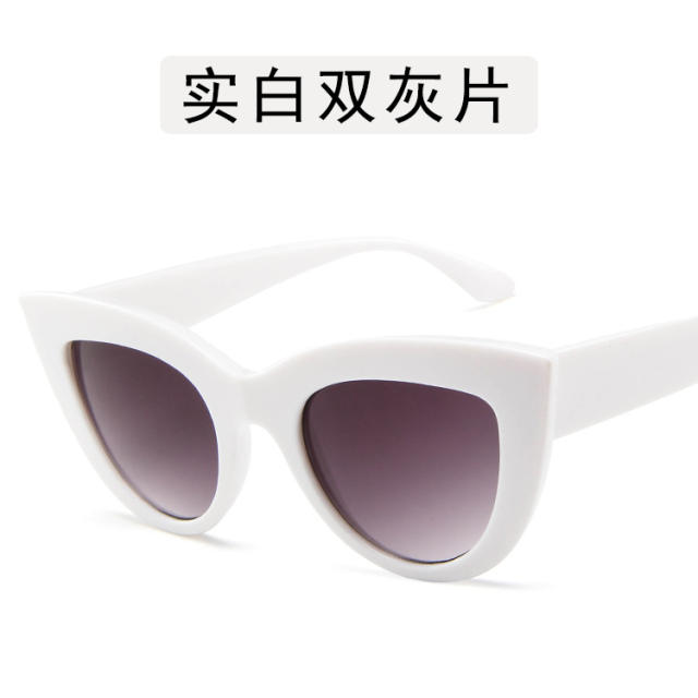 Hot sale cheap price the cat's eye shape vintage sunglasses