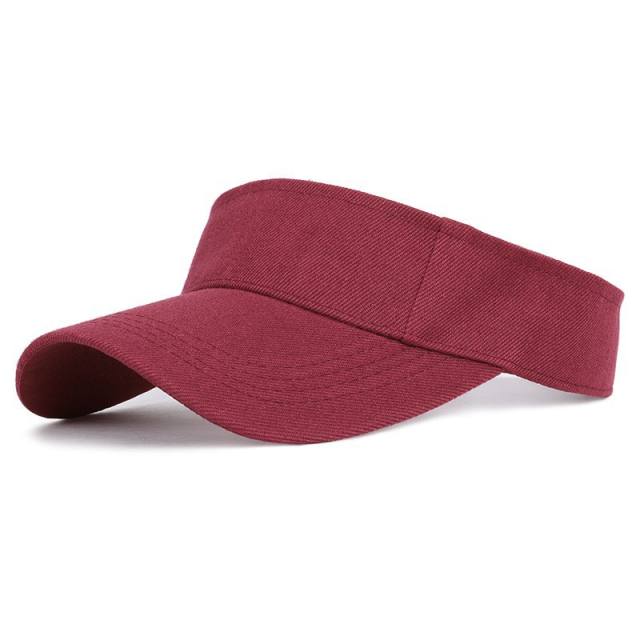 Summer outdoor plain color Visors