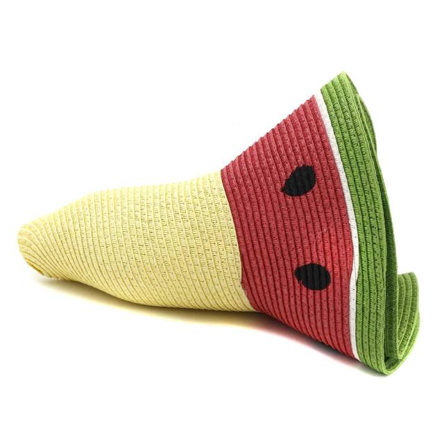 Cute watermelon straw beach hat