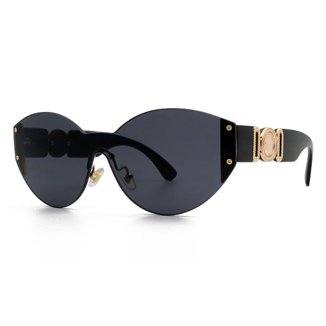 INS popular rimless women sunglasses