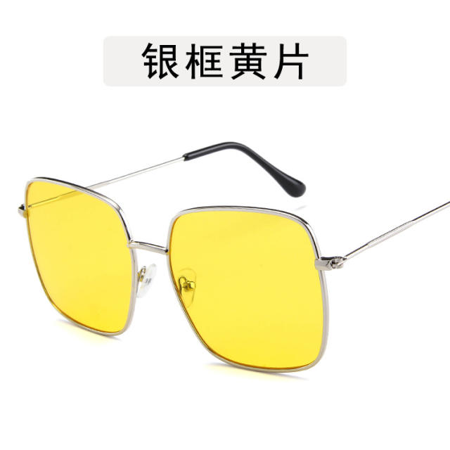Big frame sun glasses