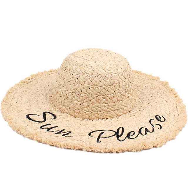 Beach holiday straw hat