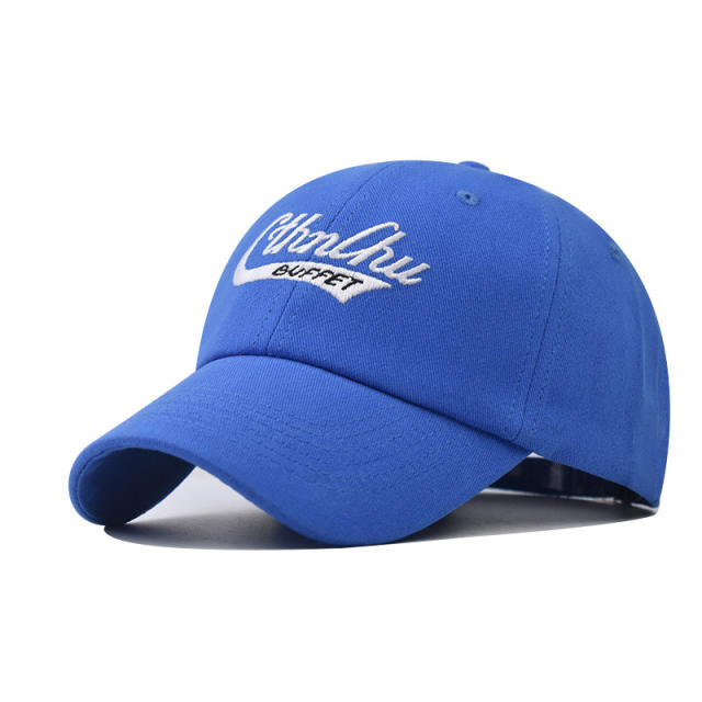New letter embroidered cotton baseball cap