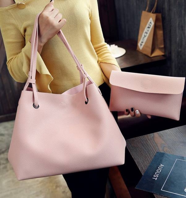 Solid color cheap price tote bag