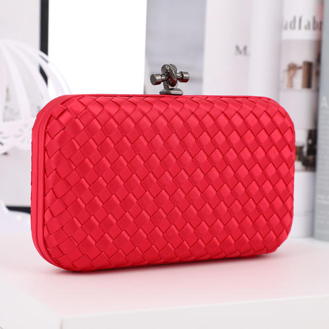 Women braid clutch