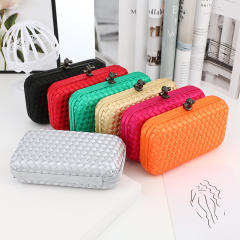 Women braid clutch