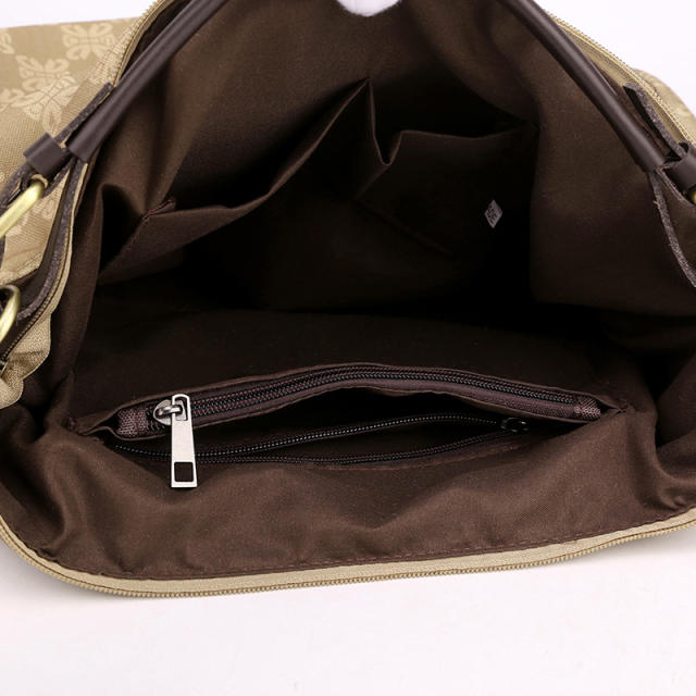 Fashion printing nylon handbag