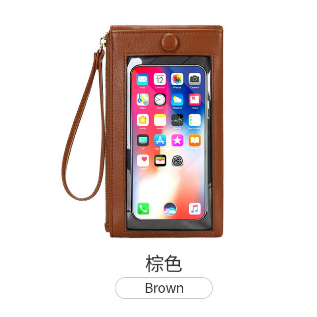 Touchscreen crossbody mini phone bag