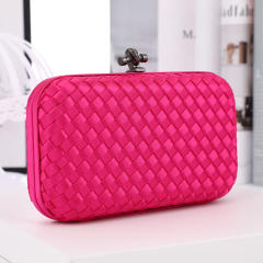 Women braid clutch