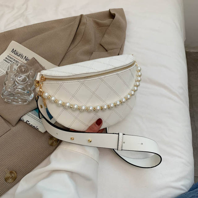 New pearl saddle bag