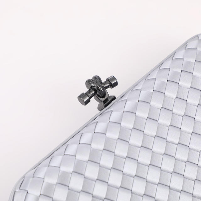Women braid clutch