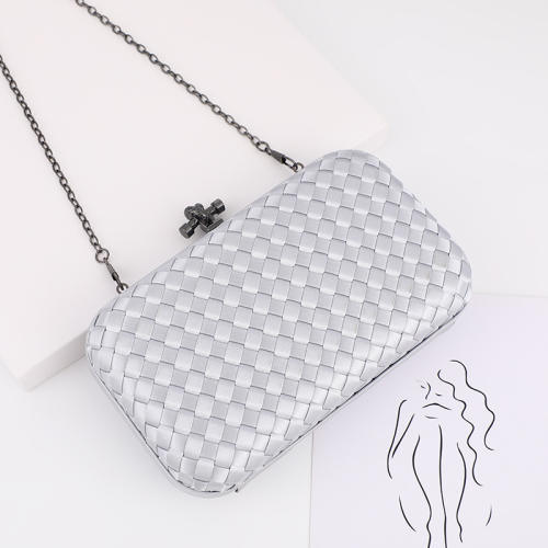 Women braid clutch