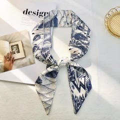 Inital letter skinny neckerchief