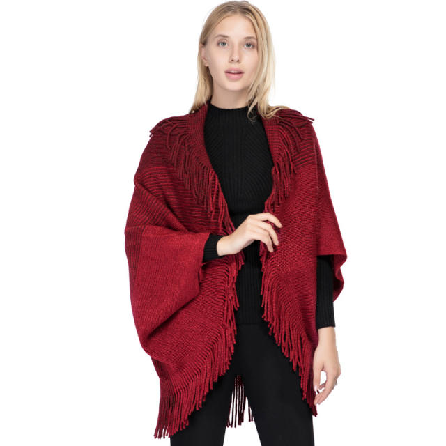 Autumn winter faux  cashmere shawl scarf for women