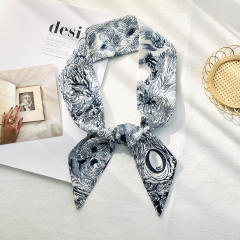 Inital letter skinny neckerchief