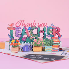 3D Mother's Day greeting card