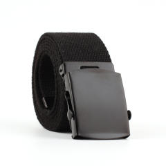 Colored canvas belts