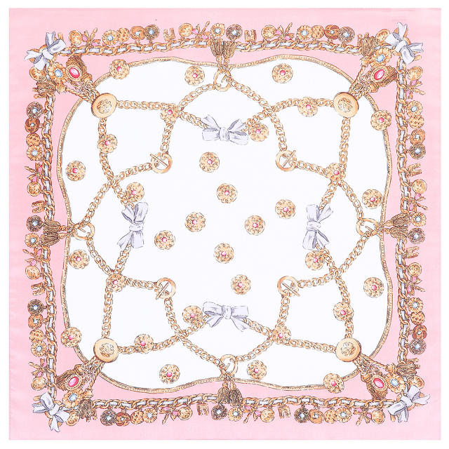 53cm Korean fashion patterned square scarves