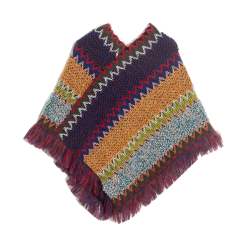 National design corchet shawl scarf for women