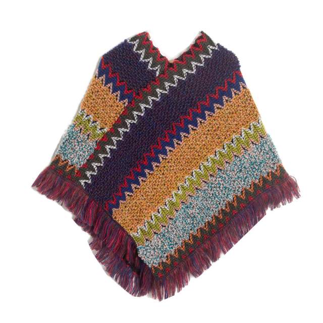 National design corchet shawl scarf for women