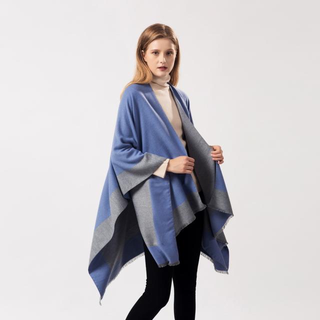 Winter autumn warm shawl for women