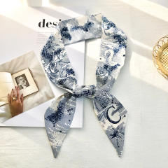Inital letter skinny neckerchief