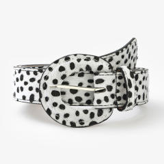 Animal pattern vintage buckle belts