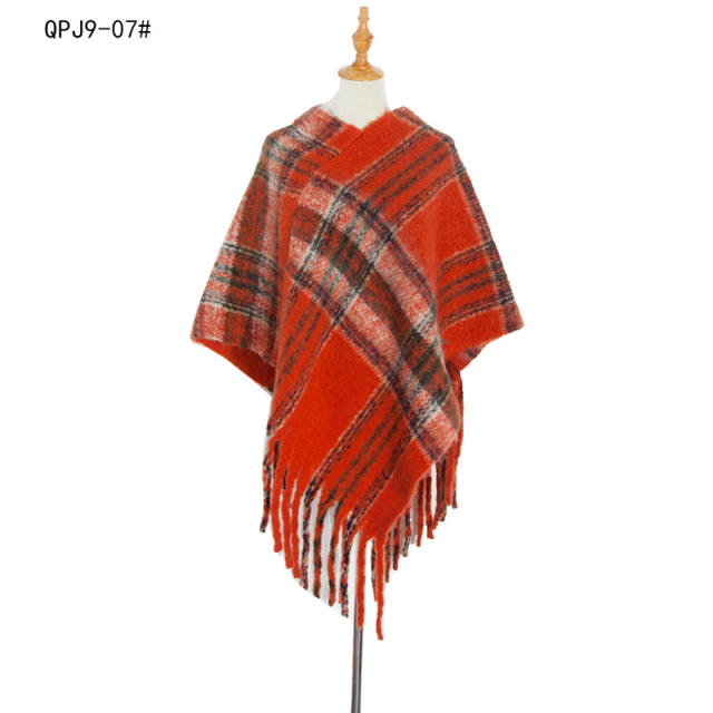 Occident fashion winter shawl scarf