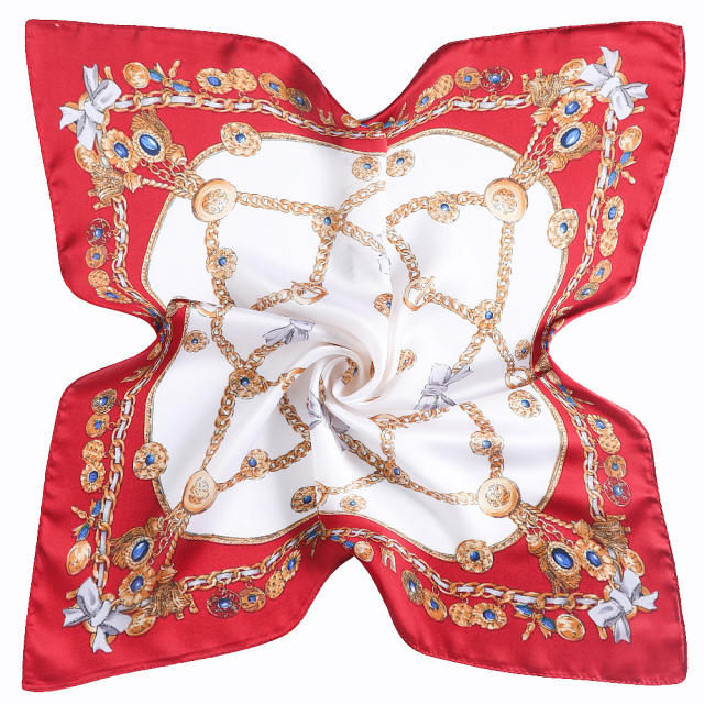 53cm Korean fashion patterned square scarves