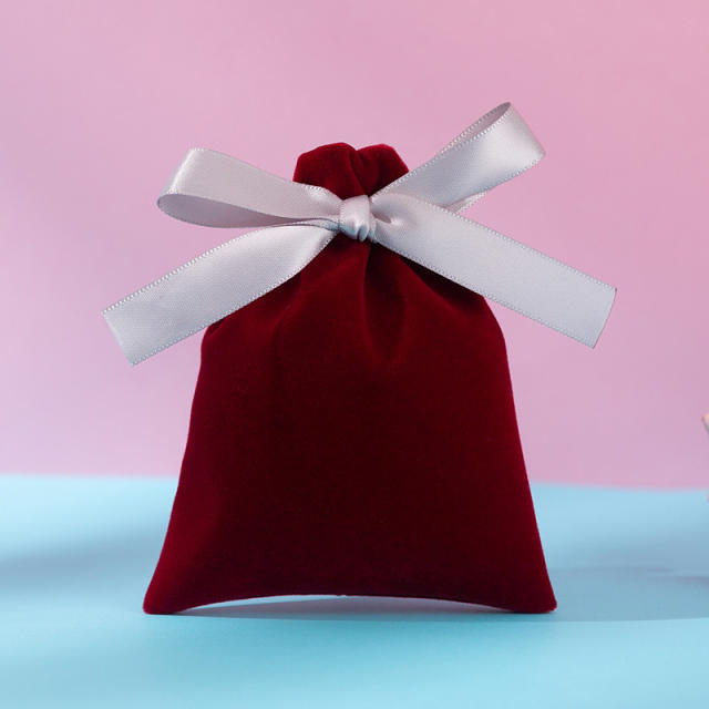 Thick flannel jewelry bag