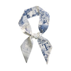Inital letter skinny neckerchief