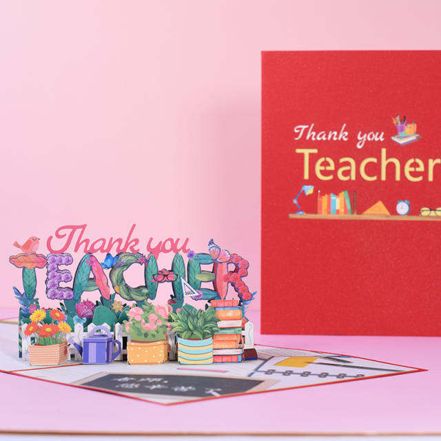 3D Mother's Day greeting card