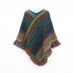 National design corchet shawl scarf for women