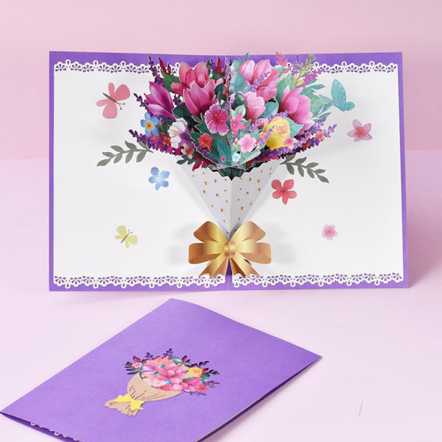3D Mother's Day greeting card