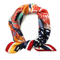 53cm silk square scarves for lady