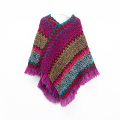 National design corchet shawl scarf for women