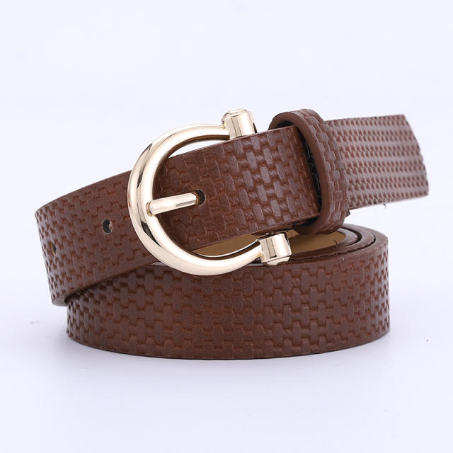 Creative horseshoes buckle belts