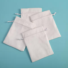 Flannel jewelry bag